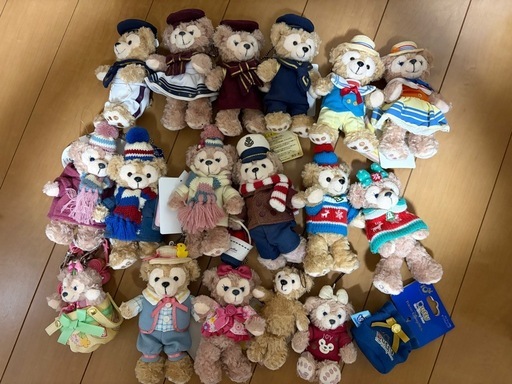 ダッフィー シェリーメイ ぬいば ストラップ セット