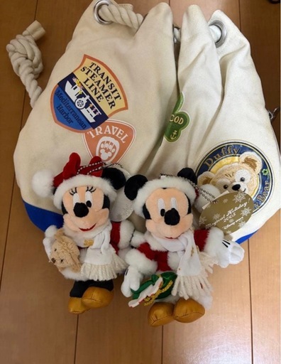 ダッフィー シェリーメイ ぬいば ストラップ セット