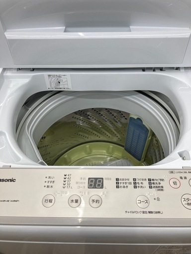 【トレファク高槻店】安心の6ヶ月間保証！取りに来られる方限定！Panasonic（パナソニック）の全自動洗濯機のご紹介です！
