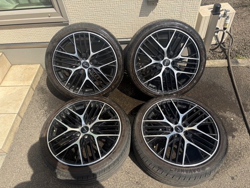 18インチ　Verthandi ヴェルザンディ 225/40r18 pcd100  7.5J +48 23年製造　山有り