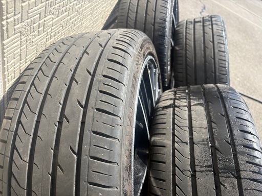 18インチ　Verthandi ヴェルザンディ 225/40r18 pcd100  7.5J +48 23年製造　山有り