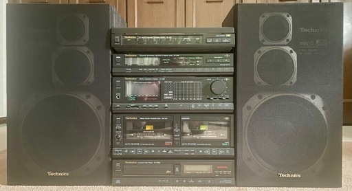 Technicsテクニクス システムコンポ オーディオ機器 (SL-J22,ST-S08,SU-S08,RS-S08,SL-PS08,SB-S08x2)