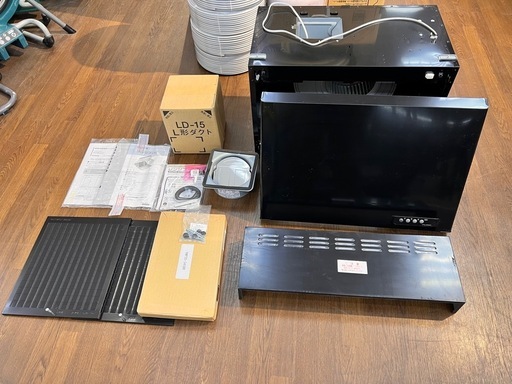富士工業 レンジフード 開封 未使用 BDR-3HL-601BK キッチン 周辺機器 【11151469】