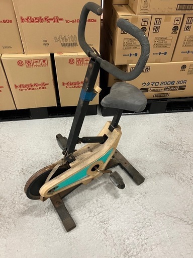インテリア用フィットネスバイク エアロバイク 室内運動器具 レトロ