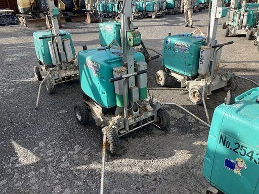 ヤンマー建機 4灯投光機 LB430F 照明 YDG300SS-5E1 4-Light Floodlight Tower （No.33