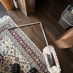 美品　ラバーメイド　伸縮折り曲げモップの画像