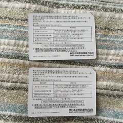 お取引中　JR東日本株主優待割引券２枚の画像