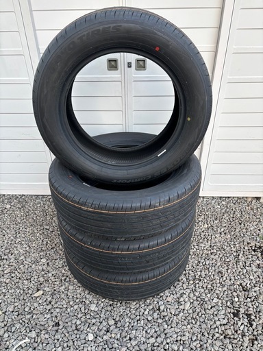 225/60R18 タイヤ40アルファード新車外し新車装着純正 (j) 七飯の 
