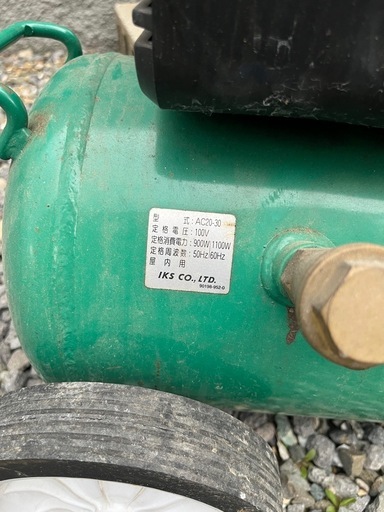 家庭用エアコンプレッサー　ジーフォース　2馬力