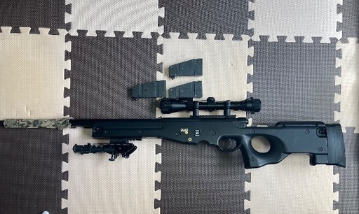 Crown Type 96 エアガン ボルトアクションライフル ガンケース ギリースーツセット