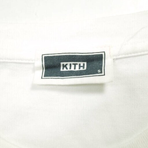 KITH NYC キスニューヨークシティ 25AW LAX Tee スモールクラシックロゴTシャツ 25071060000070 S WHITE 半袖 トップス【中古】【KITH NYC】