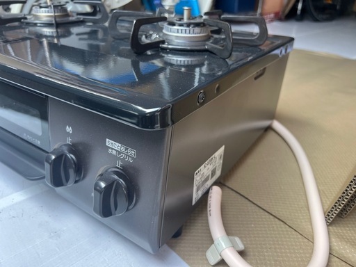 ?ガステーブルコンロ パロマ Paloma IC-S39K-L 12A13A 都市ガス 左強火力 コンパクト 幅56cm 水なし片面焼