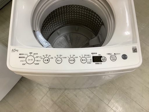 トレファク京都宇治店】Haier4.5kg全自動洗濯機のご紹介です! トレファク京都宇治店】Haier4.5kg全自動洗濯機のご紹介です!