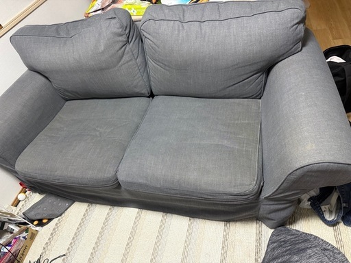 【値段変更可
】IKEA製2-3人掛けソファ