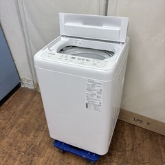 【🐤買取市場 6ヶ月保証 ジモティー限定特別価格】S249 ⭐ 2023年製の高年式♪ 人気モデル！ Panasonic 洗濯機 （5.0㎏）NA-F5BE2 ⭐ 動作確認済 ⭐ クリーニング済の画像