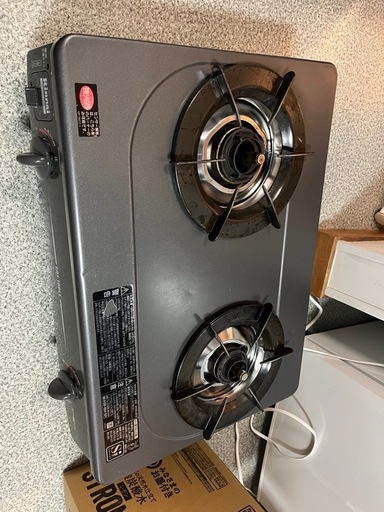 ガスコンロ (たつみ) 下諏訪の家電の中古あげます・譲ります