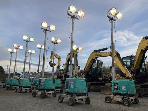 ヤンマー建機 2灯投光機 LB230F 照明 YDG250VS-6E 2-Light Floodlight