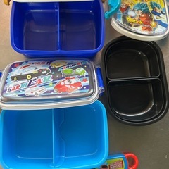 男の子キャラクターランチグッズまとめ売りの画像