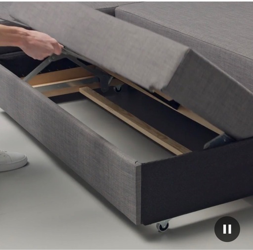 IKEA ソファベッド　フリーヘーテン