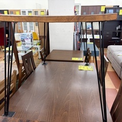 ★ジモティー割引有★ダイニングテーブル ベガコーポレーション 天板反り有《リサイクルショップドリーム次屋店/尼崎市若王寺》の画像