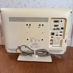 SHARP 液晶テレビ 19V 2011年製の画像