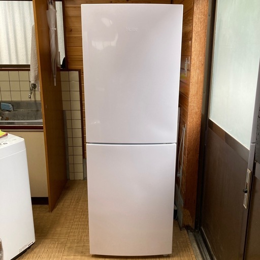Haier/ハイアール JR-NF218B 218L 2ドア冷蔵庫 2022年製 通電OK 動作品 A129