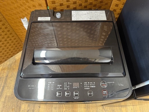 ⭐️大特価?J007⭐️ブラック家電2点セット⭐️冷蔵庫、洗濯機⭐️6ヶ月間保証付き