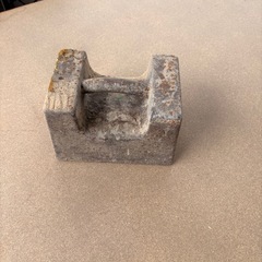 鉄のオモリの画像