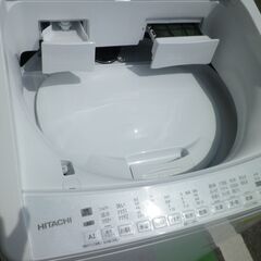 日立　 縦型洗濯機 乾燥  2023年　BW-DV80H-W [洗濯8.0kg /乾燥4.5kg /ヒーター乾燥「ナイアガラ ビート洗浄×AIお洗濯」の画像