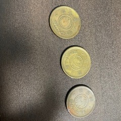 穴なし5円硬貨4枚の画像