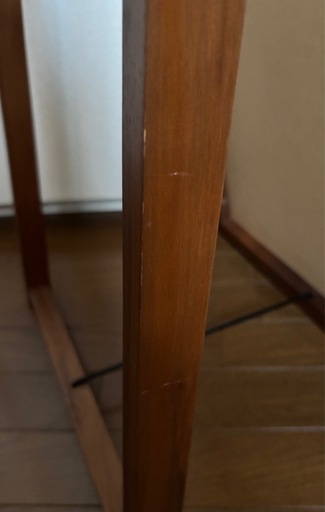 無印　スタンドミラー 全身鏡 姿見 木製フレーム 木製