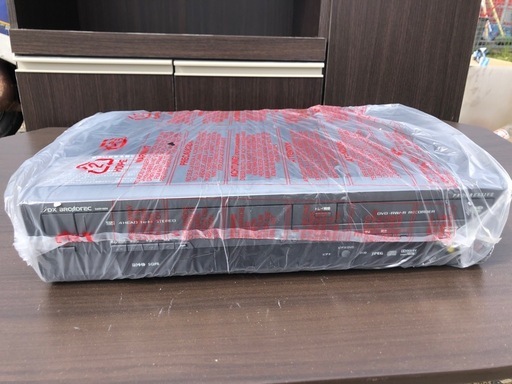　＜未開封品＞DXアンテナ　地上デジタルチューナー内蔵ビデオ一体型DVDレコーダー　DXR160V  　リモコン、説明書、保証書全部付
