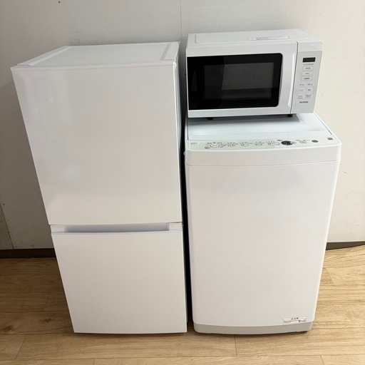高年式高品質美品❗️1人暮らし家電セット　大阪、大阪近郊配送と設置無料C