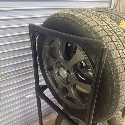 ブリヂストン BLIZZAK REVO2 スタッドレス 4本 175/65R15 アルミ付き
