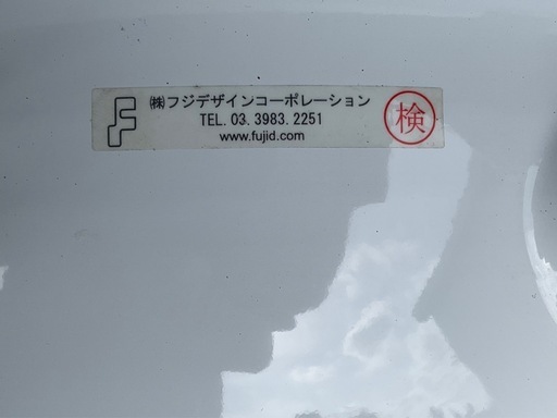 キズ、汚れ使用感有り フジデザインコーポレーション 丸型手洗器 ホーロー 洗面ボウル