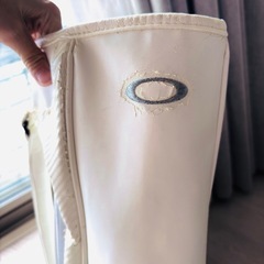 訳あり　オークリー ゴルフ トートバッグ スカルデザイン　ホワイトの画像