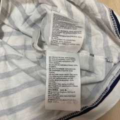 Tシャツ　縞　美品　H&M キッズ　こどもの画像