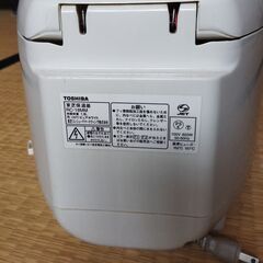 【受取決定】TOSHIBA 東芝 炊飯器 ジャンク品の画像