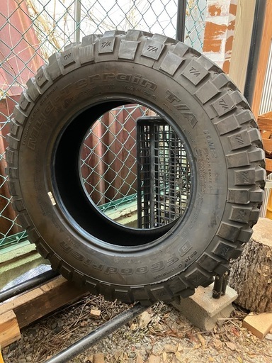 BFグッドリッチ LT255/75R17 KM2 2本