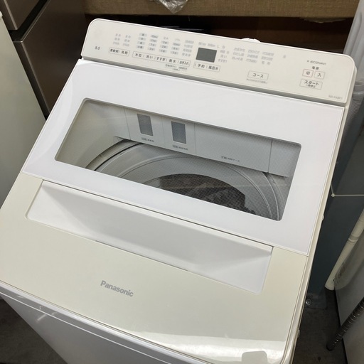 【6ヶ月返金保証】Panasonic 8kg 洗濯機【F01104】