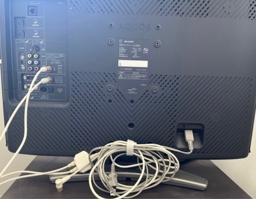 【すぐ使えるセット】AQUOSテレビ＋DVDレコーダー＋TV台