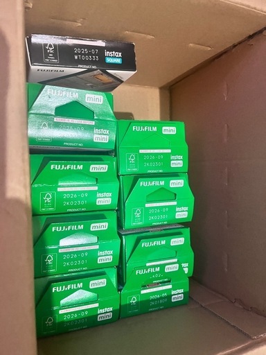 【今週締め切ります
】チェキフィルム