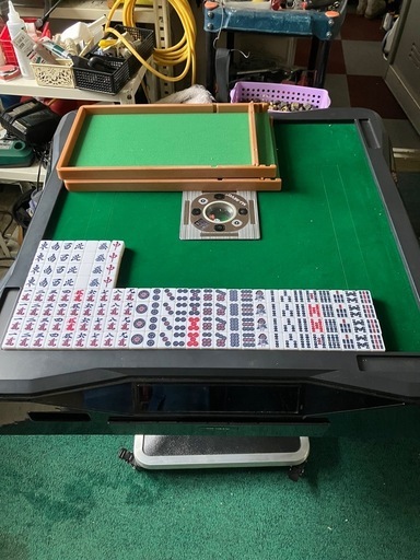 全自動麻雀台、椅子セット