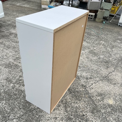 ★美品★ 三友ファニチャー 5段チェスト ハイチェスト ホワイト★