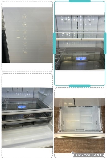 タッチドアオープン✨東芝 465L 5ドア 冷蔵庫 氷結晶チルド 自動製氷付き