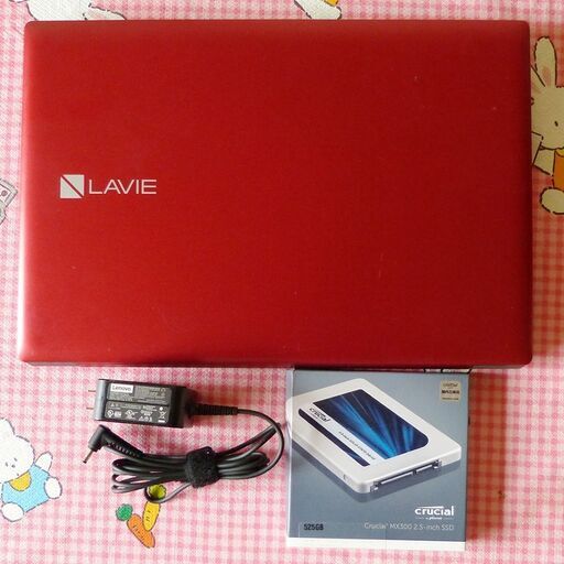 ★ NEC ノートパソコン/Crucial 新品SSD 512GB/Core i7-8550U/Office2024/Win11/