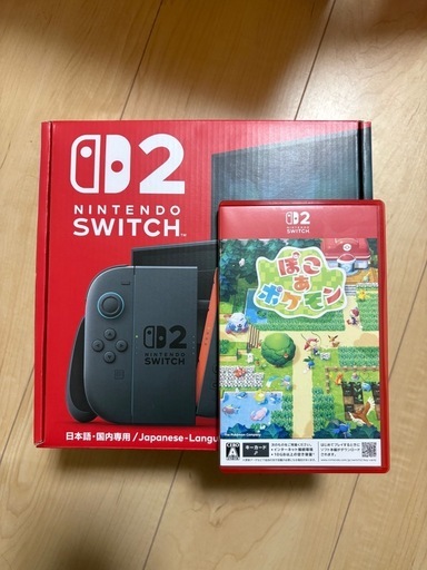 【?早い者勝ち?】Nintendo Switch 2 本体＋ポケモンソフトセット
