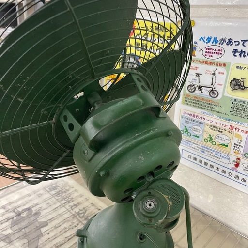 ☆ドリーム荒牧店☆ジモティー割引有☆【クリーニング済み】三菱/レトロ扇風機/ジャンク品