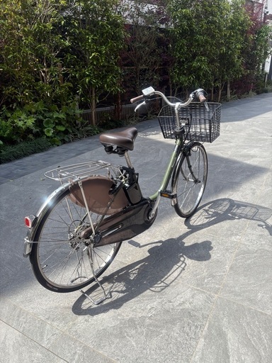 2024年式 パナソニック Panasonic 電動アシスト自転車 ビビ・DX 26インチ 内装3段変速 16Ah マットモスグリーン