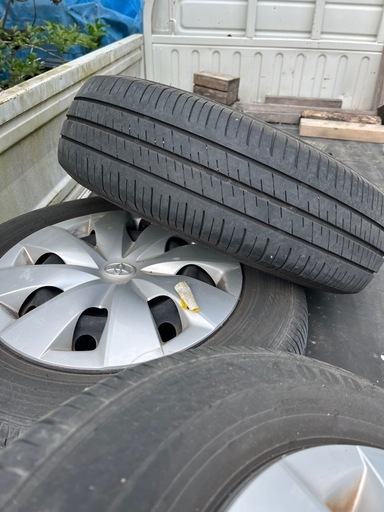 175/70/14r 4本　GOODYEAR 夏タイヤテッチンホイール付き